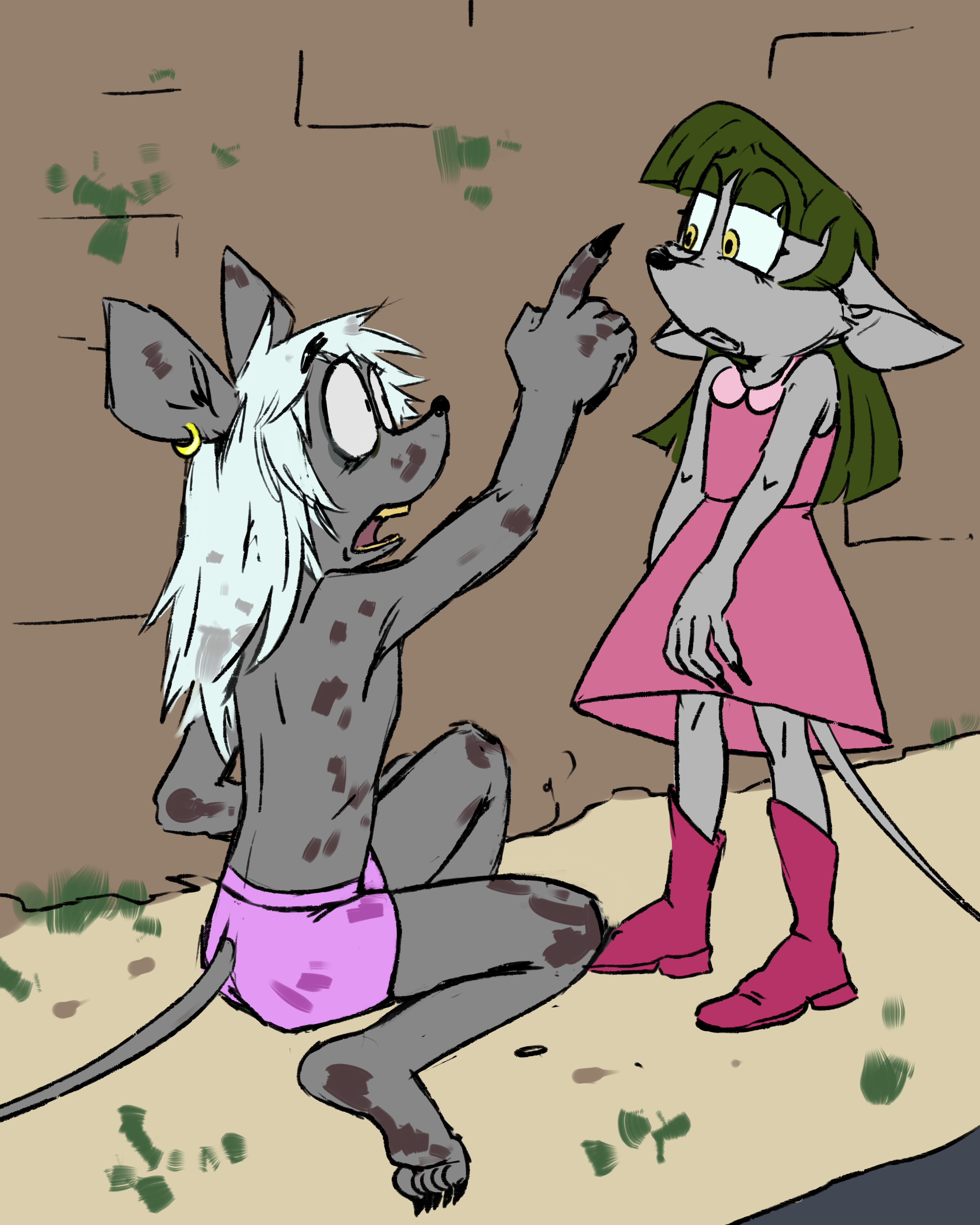 Билли рассказывает Софии о своих ужасах