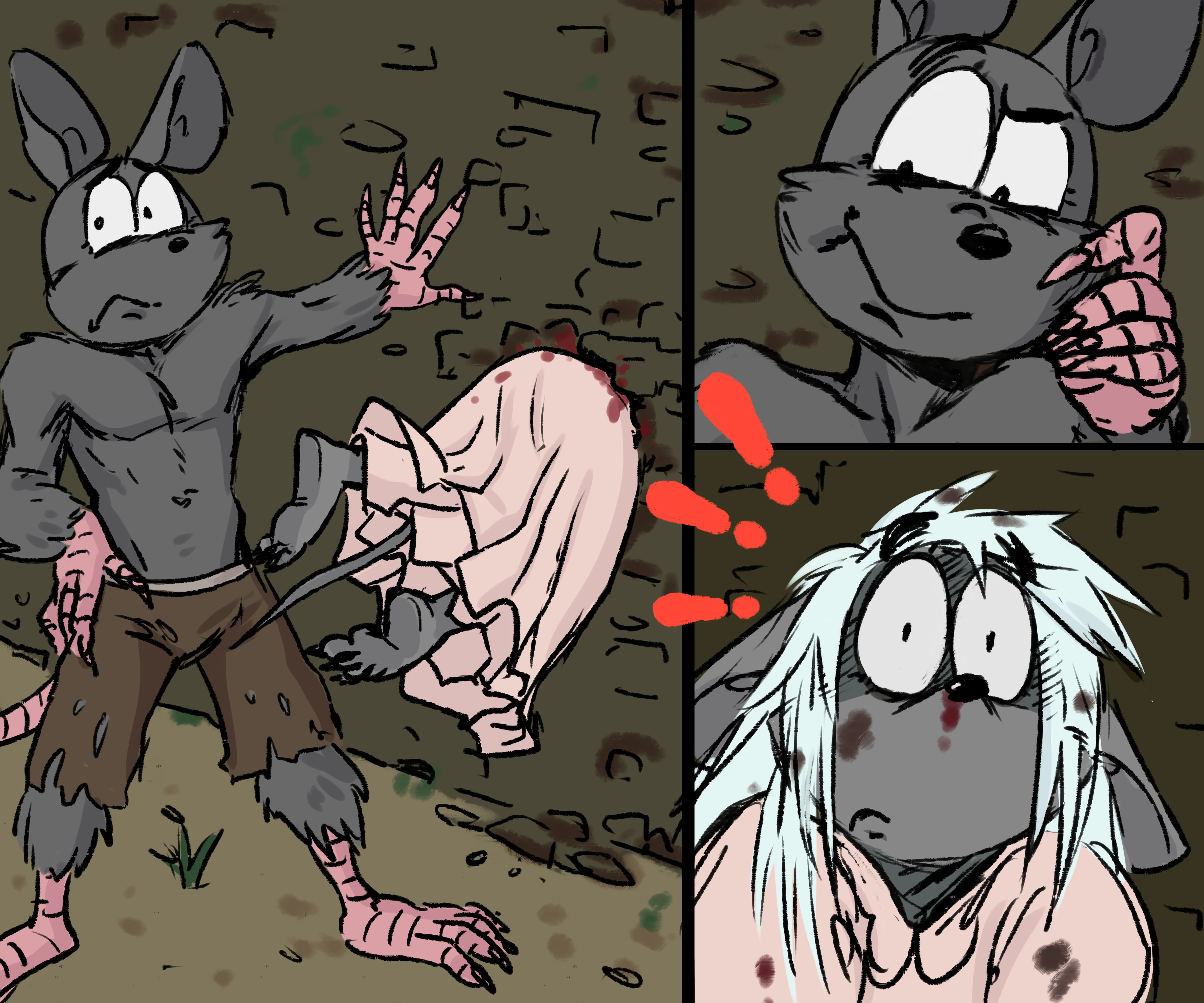 Боб и застрявший в дыре Билли