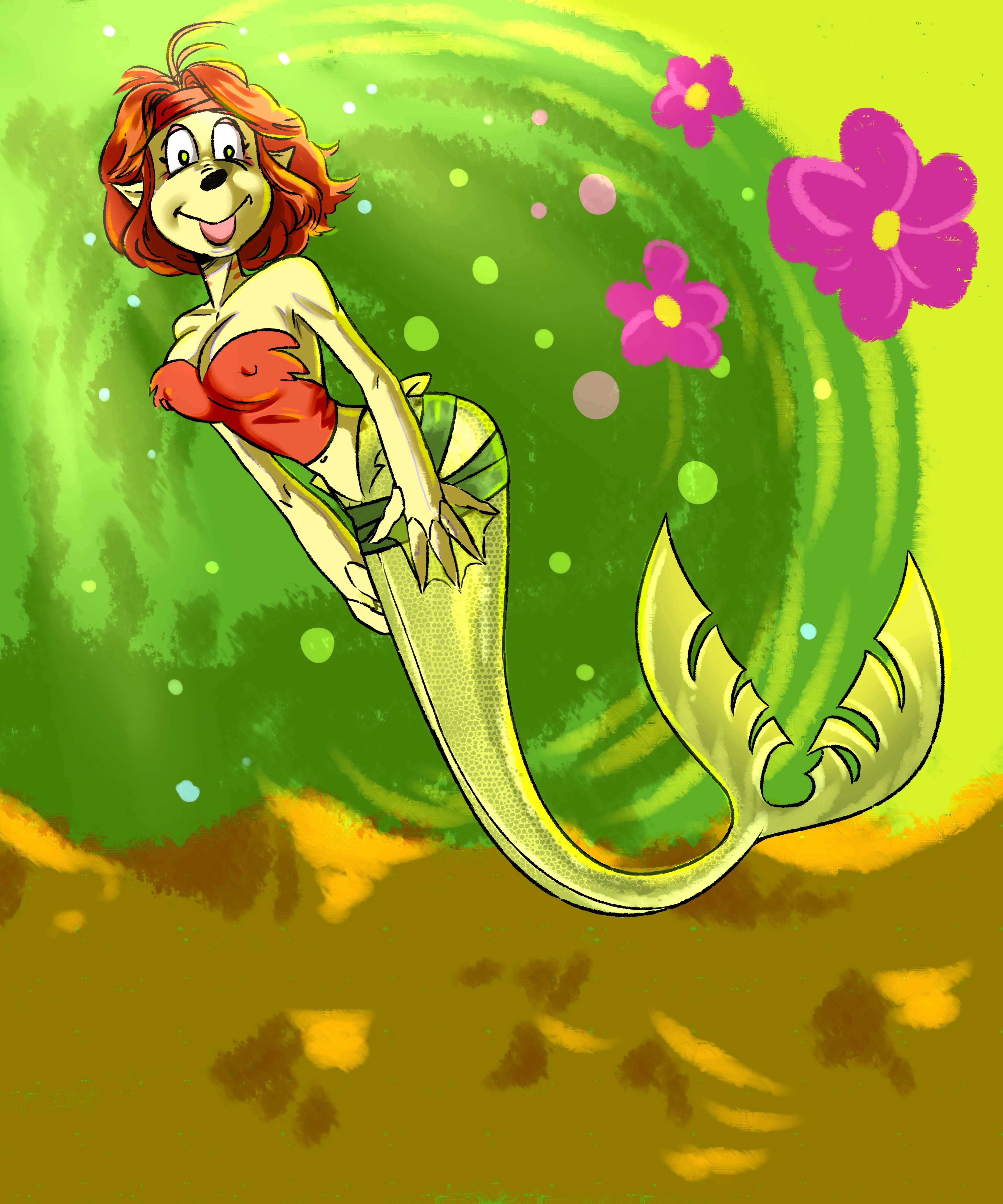 Хрека плывёт