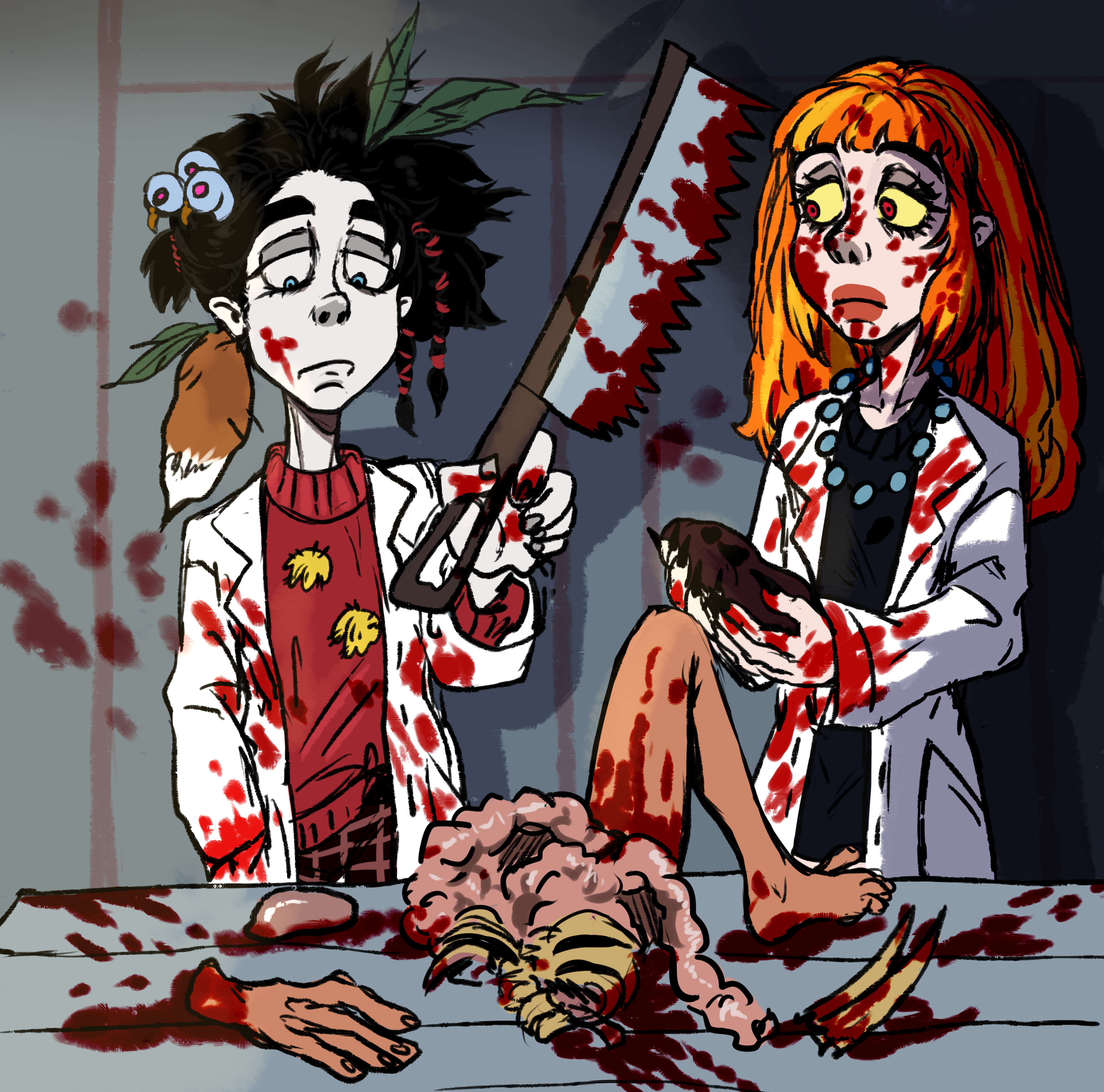 Санни выполнил первое задание на практике — достал Камилле ужин в лице печени